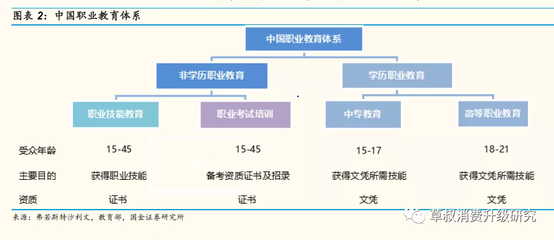 2020年教育板块投资策略 政策过于悲观给予低估值机会 非学历职业技能培训服务前景可期